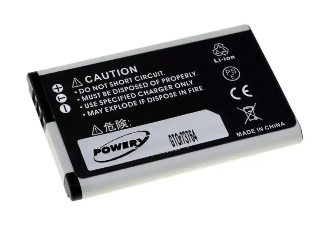 Ersatzakku Für Toshiba 084-07042L-022 – 3,7V, 1000mAh, Li-Ion, Schwarz
